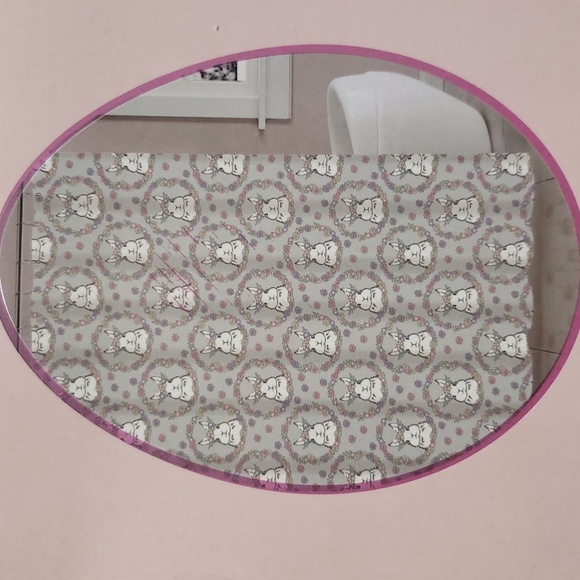 Spring St. Designs NWT Floral Bunny Multicolor Shower Curtain/Liner - Picture 2 of 6